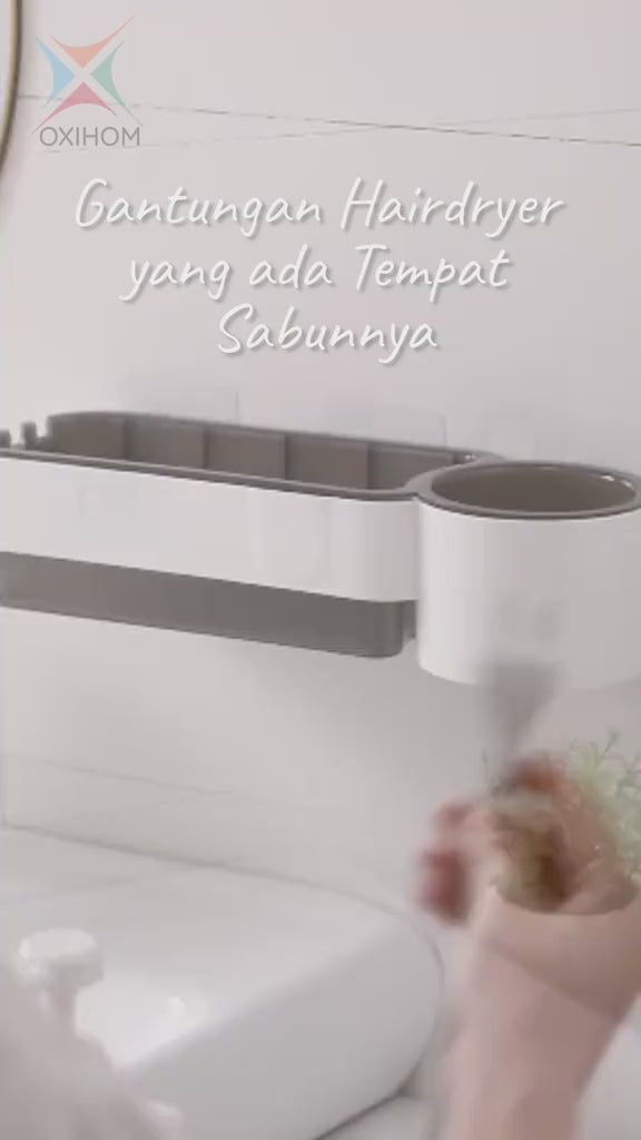 Wall Mounted Bathroom Organizer